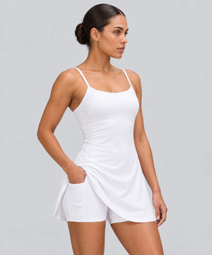 Avensai Sculpt Court Dress, B/C Cup - White