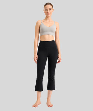 Avensai Softform High-Rise Kick-Flare Leggings, 23″ - Black