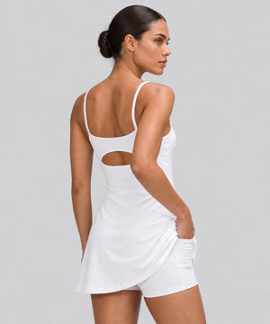 Avensai Sculpt Court Dress, B/C Cup - White