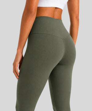 Avensai BareForm High-Rise Leggings 25", Green - Olive Green