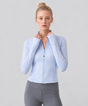 Avensai Sculpt Ribbed Jacket - Starch Blue