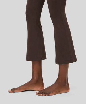 Avensai Softform High-Rise Kick-Flare Leggings, 23″ - Brown