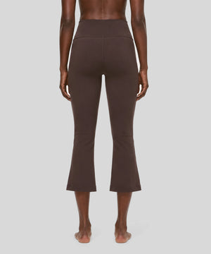 Avensai Softform High-Rise Kick-Flare Leggings, 23″ - Brown