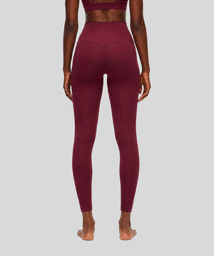 Avensai BareForm High-Rise Leggings 25", Original - Red Merlot