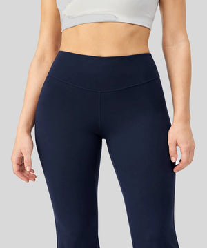 Avensai V-Sculpt Flare Leggings, 31.5″ - Navy Blue