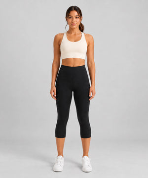 Avensai BareForm Crop Leggings 17" - Black