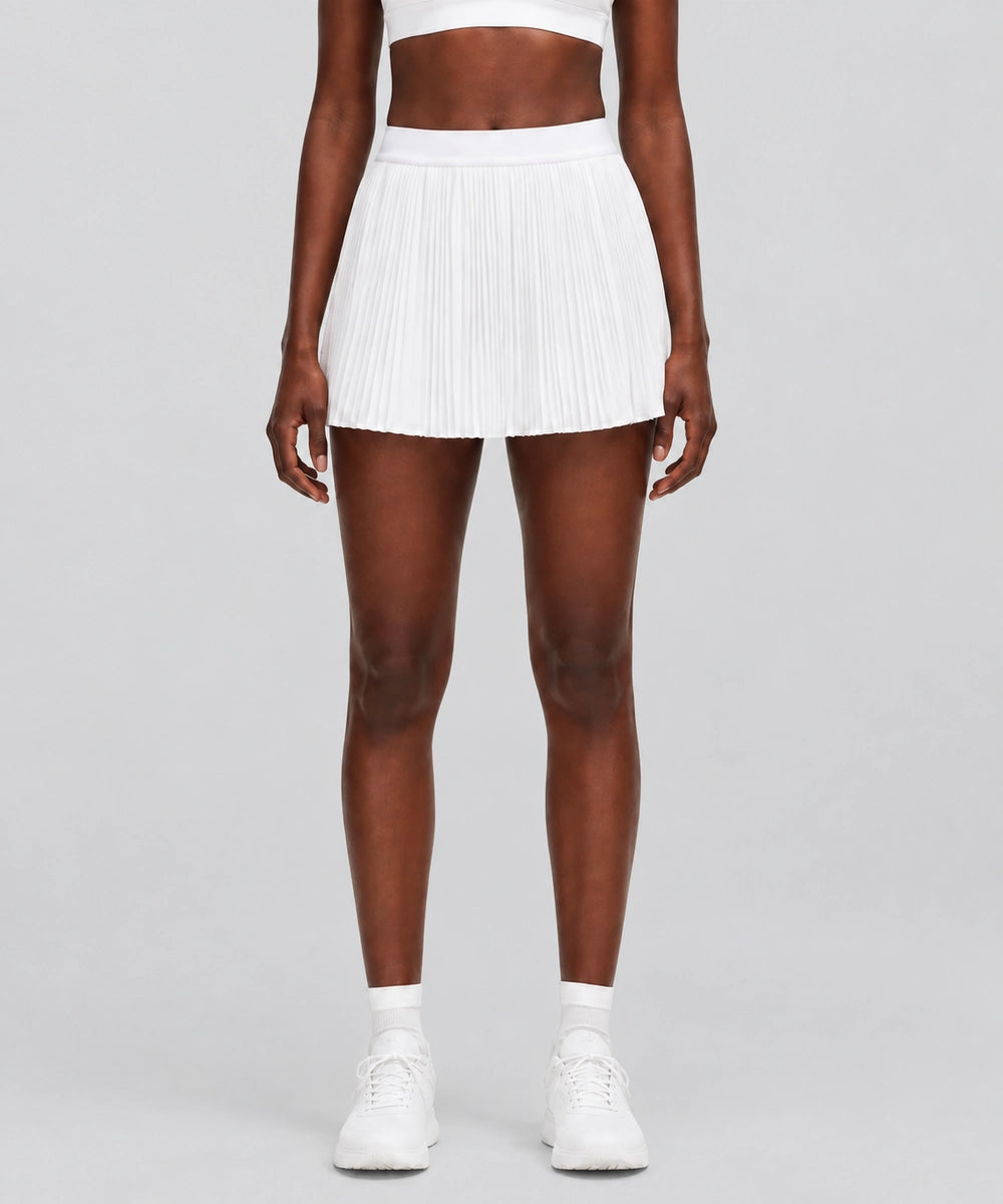 Avensai AeroPleat Tennis Skirt - White