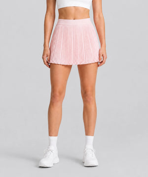 Avensai AeroPleat Tennis Skirt - Hazy powder