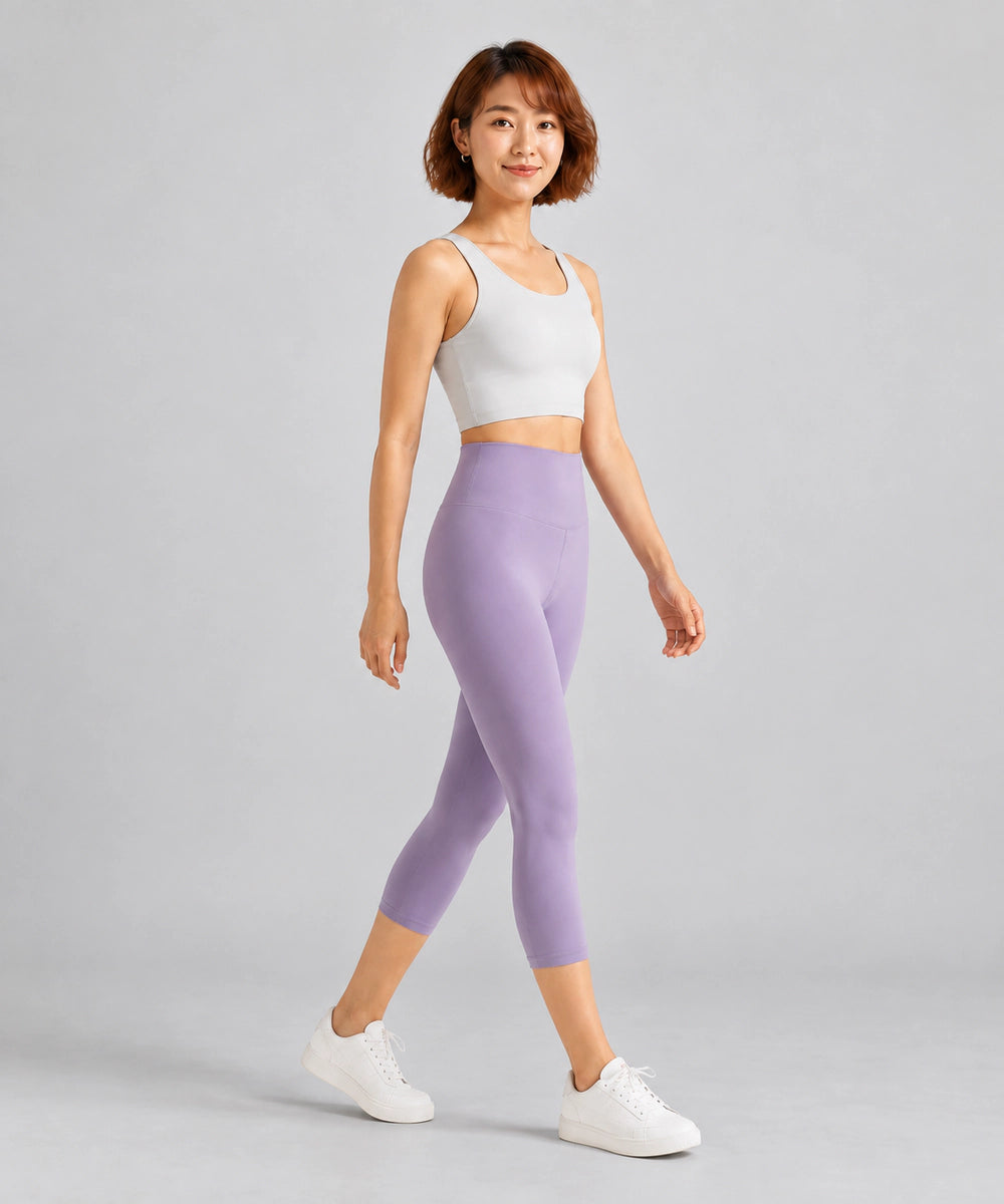 Avensai BareForm Crop Leggings 17" - Lavender Purple
