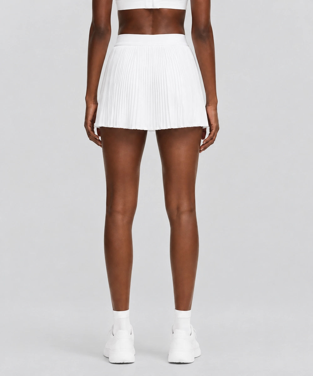 Avensai AeroPleat Tennis Skirt - White