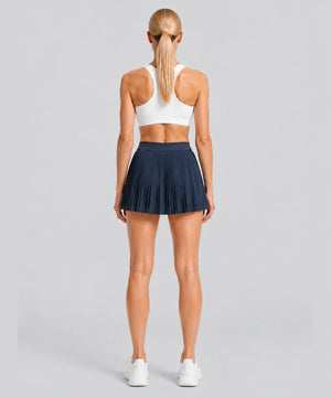 Avensai AeroPleat Tennis Skirt - Navy Blue