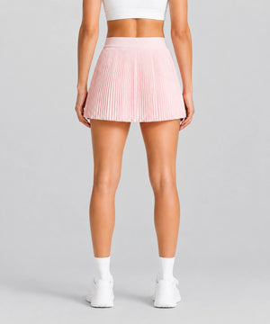 Avensai AeroPleat Tennis Skirt - Hazy powder