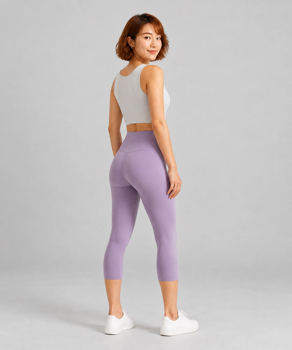 Avensai BareForm Crop Leggings 17" - Lavender Purple