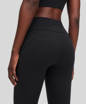 Avensai Curve-Sculpt High-Rise Flare Leggings, 30″ - Black