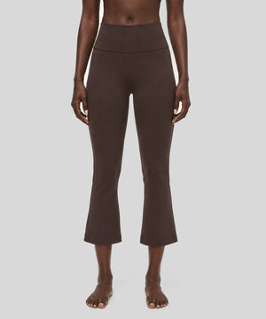 Avensai Softform High-Rise Kick-Flare Leggings, 23″ - Brown