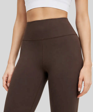 Avensai Curve-Sculpt High-Rise Flare Leggings, 30″ - Brown
