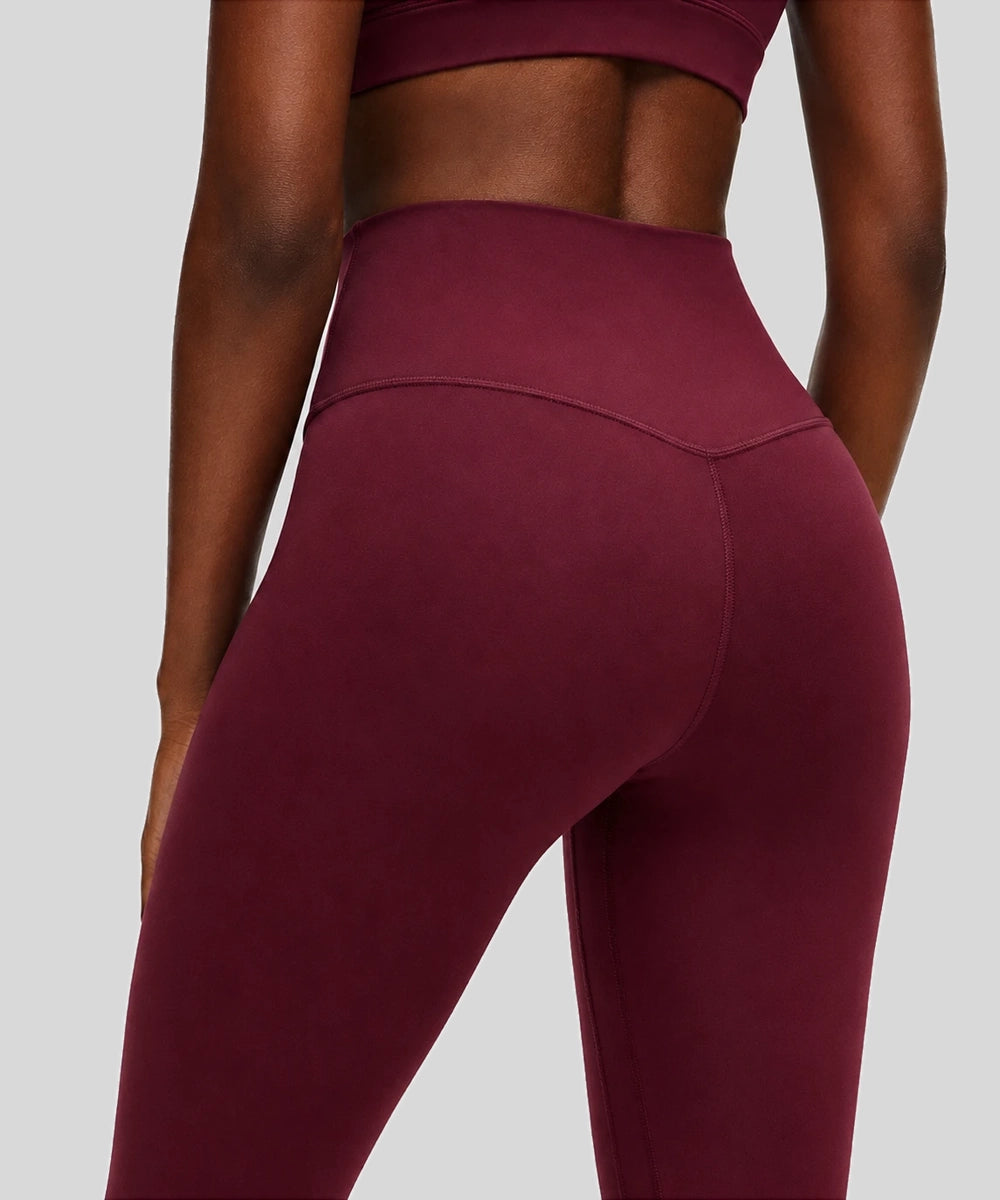 Avensai BareForm High-Rise Leggings 25", Original - Red Merlot