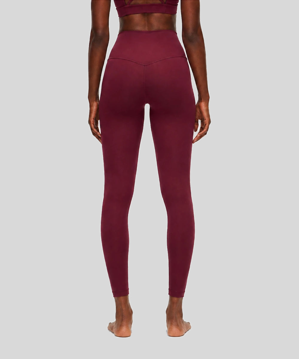 Avensai BareForm High-Rise Leggings 25", Original - Red Merlot