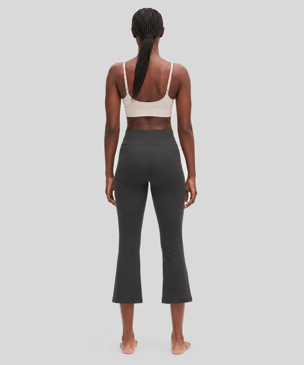 Avensai Softform High-Rise Kick-Flare Leggings, 23″ - Graphite Grey