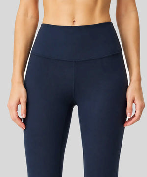Avensai Curve-Sculpt High-Rise Flare Leggings, 30″ - Navy Blue