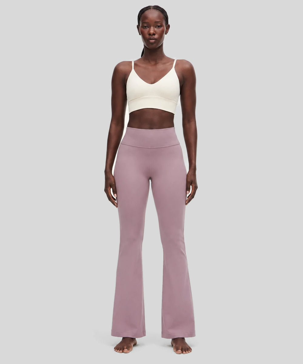 Avensai Curve-Sculpt High-Rise Flare Leggings, 30″ - Lavender Purple