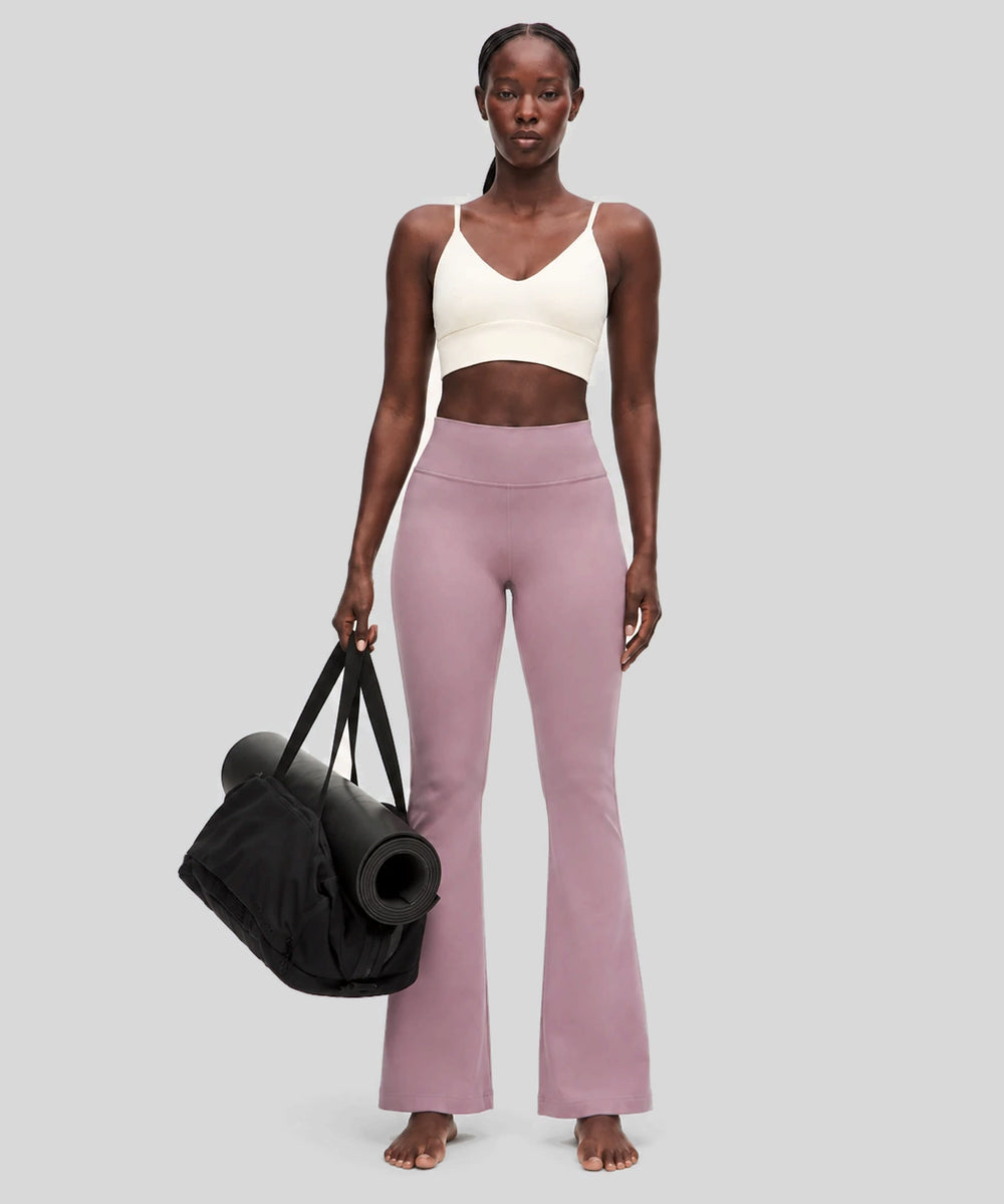 Avensai Curve-Sculpt High-Rise Flare Leggings, 30″ - Lavender Purple