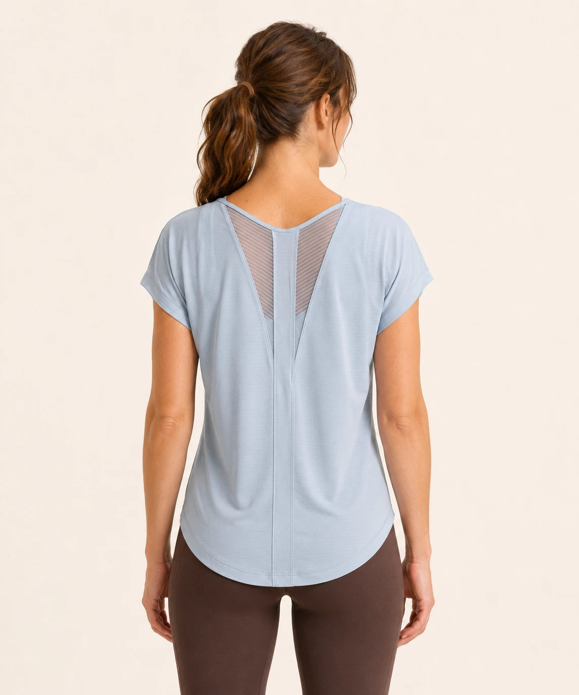 Avensai AeroChill Mesh-Back Workout Tee